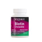 Voonka Biotin 5000 Mcg 60 Çiğneme Tablet