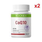 Voonka CoQ10 200 mg Vitamin E 2x30 Kapsül