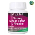 Voonka Ginseng Ginkgo Biloba L-Arginine 30 Kapsül 2 Adet
