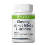 Voonka Ginseng Ginkgo Biloba L-Arginine 32 Kapsül