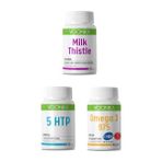 Voonka Milk Thistle 62 Kapsül + 5htp Complex 62 Kapsül+ Omega 3 975 Mg 52 Kapsül