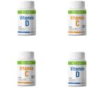 Voonka Vitamin C 62 Çiğneme Tableti + Vitamin D 2x102 Kapsül