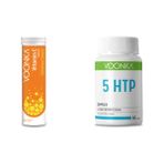 Voonka Vitamin C, Glutatyon,çinko ve Vitamin D 15 Efervesan Tablet + 5htp Complex 62 Kapsül