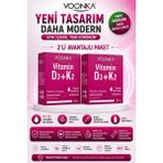 Voonka Vitamin D3+K2 Damla 25 ml 2 Adet - Aromasız