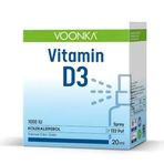 Voonka Yetişkin Vitamin D3 1000 IU 20 ml Sprey