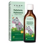 Voop Multivitamin Multimineral Portakal Aromalı 150 ml Şurup