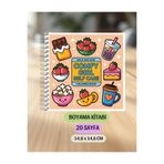 VORACRAFT Boyama Kitabı, Comfy Girl Coloring Book KU0029