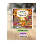 VORACRAFT Boyama Kitabı, Cozy Girl Coloring Book KU0039