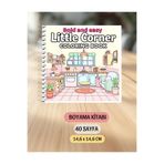 VORACRAFT Boyama Kitabı, Little Corner Coloring Book Boyama KŞ00022