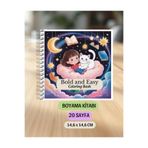 VORACRAFT Boyama Kitabı, Tatlı Kız Coloring Book KU0023