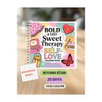 VORACRAFT Boyama Kitabı, Therapy Self Love Coloring Book Boyama KU0004