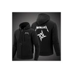 Vordevia Metallica Fermuarlı Kapşonlu Hoodie