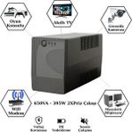 Vorex Upset Microactive 650VA 395W Line-Interactive Ups Kesintisiz Güç Kaynağı 2 Priz