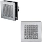 Vortice Düşük Ses Seviyesi 26.9 Db(A) Mimari Uygulama Ideal Tasarım Kesintisiz Çalışma Havalandırma Fanı Banyo Mutfak Salon Oda Agmair Agm Punto Evo Nero Black Gold Dekoratif