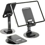 Vos Versa Telefon ile Tablet Standı Masaüstü Kaymaz Metal Kasalı 360 Derece Dönebilir ve Katlanabilir VK1013