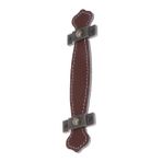 VOSAREA Vintage Deri Çekmece Kolları Bavul Değiştirme Retro Tarzı Deri Sap Çekmece Deri Çektirme Deri Mobilya Kolu Lavabo Açıcı Minik Bavul Yumuşak Dolap Çeker Deri Yüzük Kabin Kapısı