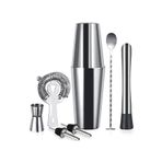vosco 7 Parça Avantajlı Kokteyl Set Boston Shaker (750ML)