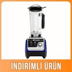 Vosco Manuel Buz Kırıcı Bar Blender 2 Litre Mavi VHS-206M