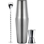 Vosco VB-KB3 750 ml 3 Parça Boston Shaker Kokteyl Seti