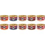 Voskes 10 Adet Karışık Lezzet Kedi Konserve Maması 10X 85 gr
