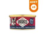 Voskes Ton Balığı ve Orfoz Yetişkin Konserve Kedi Maması - 85 Gr 6 Adet