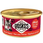 Voskes Ton Balıklı ve Balkabağı Jelly 85 gr Kedi Yaş Konservesi