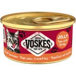 Voskes Ton Balıklı ve Karidesli Jelly 85 gr Kedi Yaş Konservesi