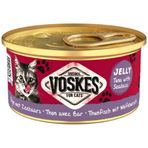 Voskes Ton Balıklı ve Levrekli 85 gr Kedi Konservesi