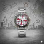 Vostok Amphibia Mekanik Otomatik Erkek Kol Saati Kırmızı Beyaz Kadran - Beyaz - Kırmızı