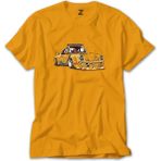 Vosvos Vintage Sarı Tişört Liyada - XL