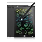 Vothoon 20 Inc Renkli Lcd Grafik Dijital Kalemli Çizim Tableti Yazı Tahta Not Yazma Eğitim Tableti Siyah