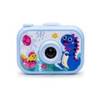 Vothoon Dijital Fotoğraf Makinesi Çocuk Mini 1080P Hd Kamera Selfie Tripodlu Ön Arka Kamera Fotoğraf Makinesi - Mavi