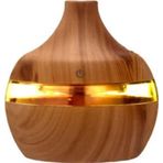 Vothoon Hava Nemlendirici 7 Led Işıklı Aromatik Oda Kokusu 300 Ml Difüzörü Buhar Makinesı