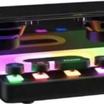 Vothoon Rgb Işıklı Ses Bombası Radyolu USB Sd Girişli Yeni Şeffaf Klavye Tuşlu Hoparlör