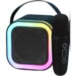 Vothoon VTN-36 Karaoke Kablosuz Mikrofonlu RGB Işıklı Bluetooth Hoparlör