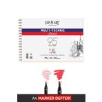 Vox Art Marker Defteri- A4 -95gr - 40 Yaprak