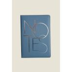 Vox Art Notes Minimalist Soft Pu Deri Not Defteri 14*21CM, 100GR Çizgili 192 Sayfa - Mavi