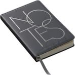 Vox Art Notes Minimalist Soft Pu Deri Not Defteri 14*21CM, 100GR Çizgili 192 Sayfa - Siyah