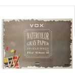 Vox Art Suluboya Sketch Defter A3 315GR 12 Yaprak Grey Gri - Karışık-Çok Renkli - standart