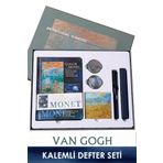 Vox Art Van Gogh Defter Kalem Seti - Yeşil