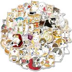 Vox Art Vintage 50'li 5-7 cm Kedi Sticker