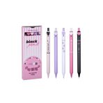 Vox Art Zennyt Black Pink 0.5 mm 5'li Siyah Roller Kalem