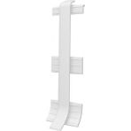 Vox Linela Pvc Süpürgelik Beyaz - LNL401 Birleşim Aksesuarı (1 Paket - 2 Adet)