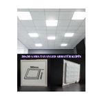 Voxify Asma Tavan Led Panel Işyeri, Ofis, Ev, Banyo Için Uygun 30x30 Led Klipin Panel