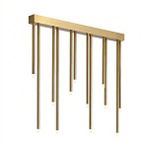 Voxlamp Pipe Plafonyer Led Avize 100 Cm Gold