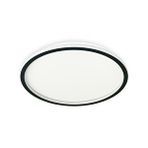 Voxlamp Plafonia Tavan Plafonyer Led Avize 60 Cm 68 Watt Siyah Kenar, Beyaz Gövde