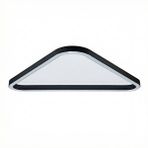 Voxlamp Plafonia Tavan Tipi Plafonyer Üçgen Led Avize Ø60cm 32 Watt Mat Siyah