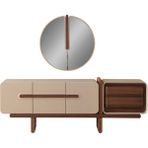 Voyage Konsol - Amerikan Ceviz - Renkli