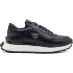 Voyager 1001 Erkek Deri Sneaker - Siyah - 40