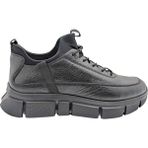 Voyager 1027 Erkek Spor Bot - Deri ve Ortopedik - 1027 - Siyah - 44